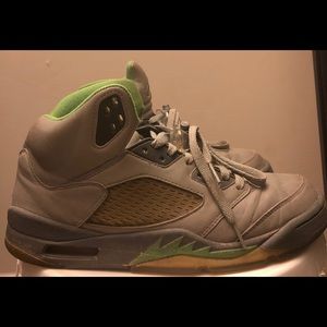 Air Jordan 5 Green Bean